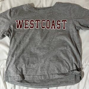 West coast crop top from shein. size medium